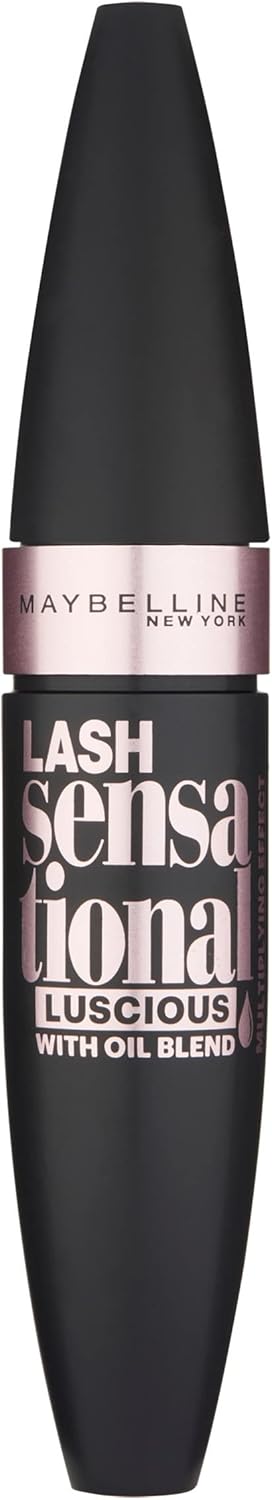 Maybelline Lash Sensational Luscious Mascara with Oil Blends 9.5ml - Black