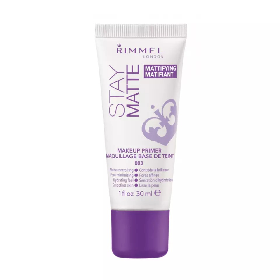 Rimmel Stay Matte Mattifying Hydrating Oil-Free Lightweight Makeup Primer 30ml